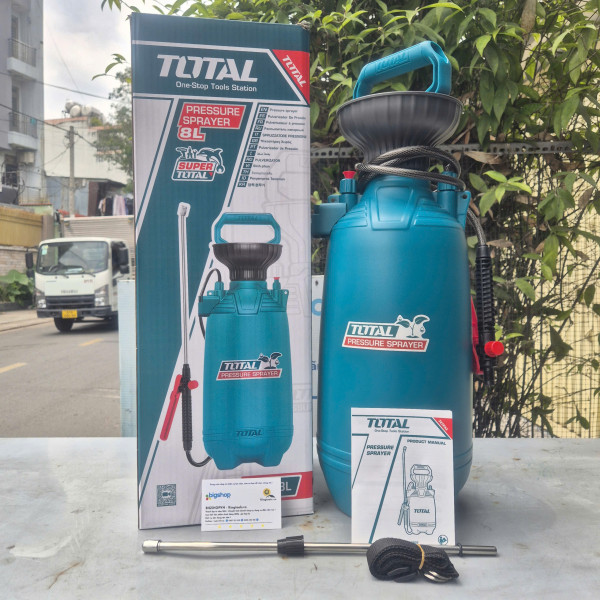 Bình xịt nước 8 lít Total THSPP30802 2.5Bar