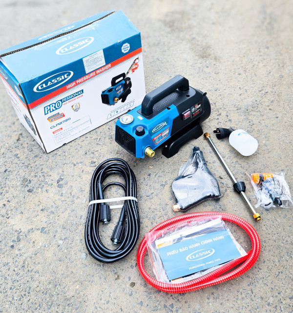 Máy xịt rửa 2700W 120 bar CLASSIC CLA-2720