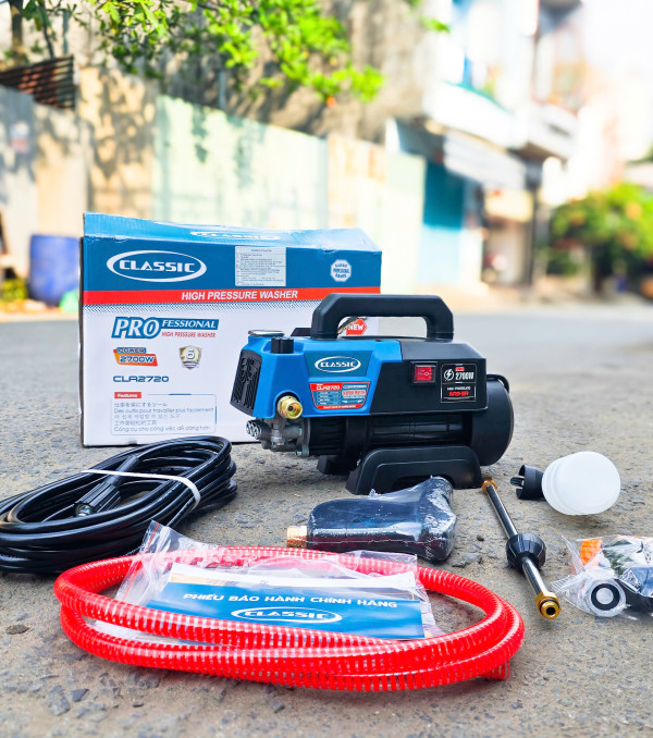 Máy xịt rửa 2700W 120 bar CLASSIC CLA-2720