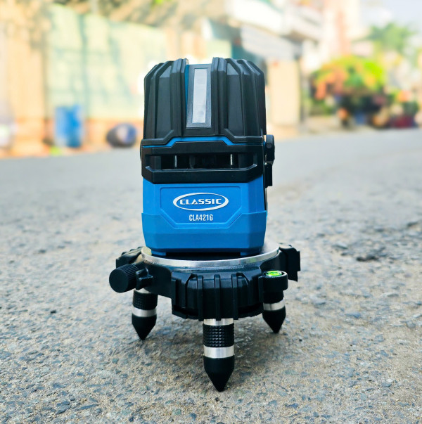 Máy cân mực Laser 5 tia xanh 4000mAh Classic CLA-421G