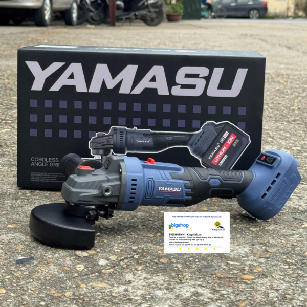 Máy mài cầm tay dùng pin 21V/4.5Ah Yamasu YMS-MMP10100G2W