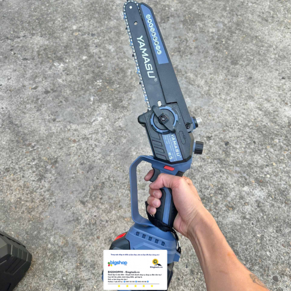 Máy Cưa Xích Cầm Tay Dùng Pin 21V Yamasu YMS-MCX08G2