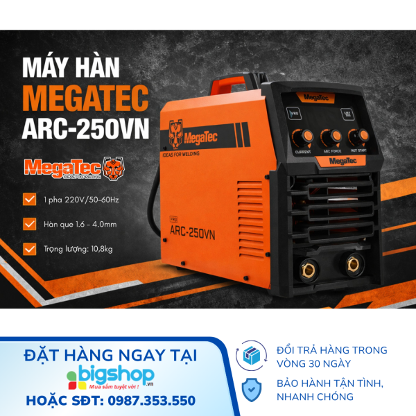 Máy hàn que Megatec ARC-250VN