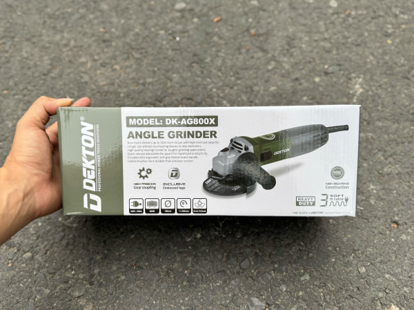 Máy mài công tắc trượt 800W Dekton DK-AG800X