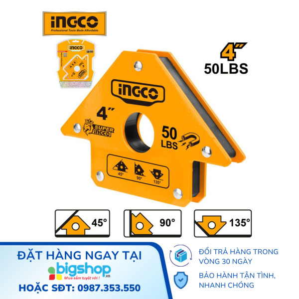 Ke góc nam châm INGCO AMWH50041