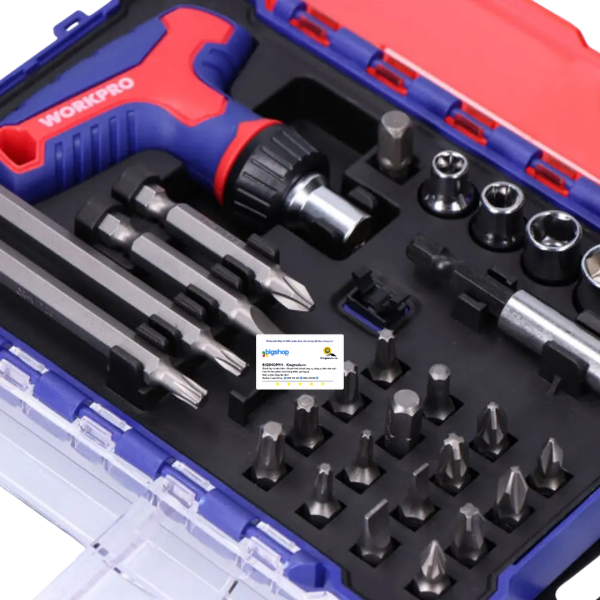 Bộ dụng cụ vặn vít 28 chi tiết Workpro WP200538
