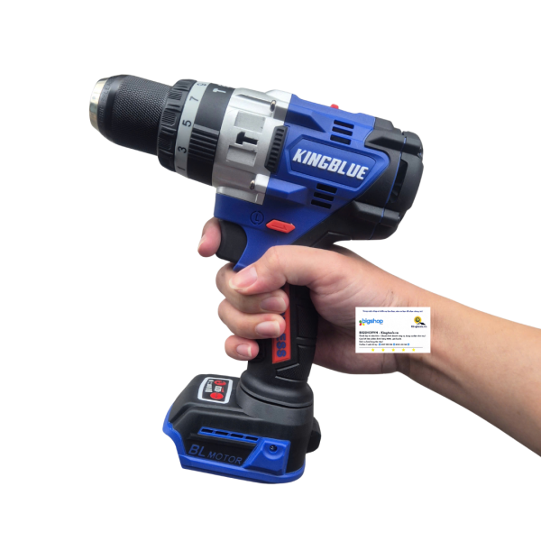Máy Khoan 3 Chức Năng 18V KINGBLUE K18QES (Thân máy và mũi khoan)