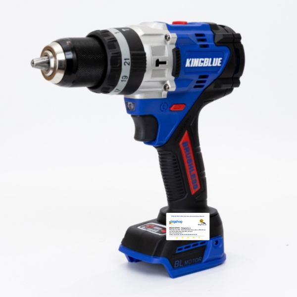 Combo Máy Khoan 3 Chức Năng 18V KINGBLUE K18QES (Cả pin, sạc và mũi khoan)