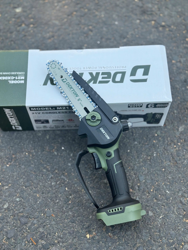 Thân máy cưa xích 6 inch dùng pin 21V DEKTON M21-CX06XCP