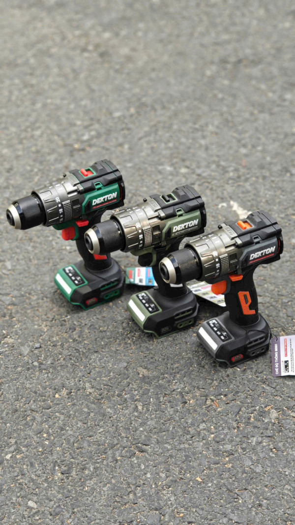 Máy khoan pin 3 chức năng DEKTON M21-ID13100PRO / M21-ID13100XPRO