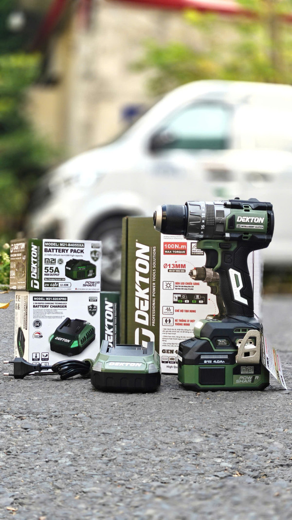 Máy khoan pin 3 chức năng DEKTON M21-ID13100PRO / M21-ID13100XPRO