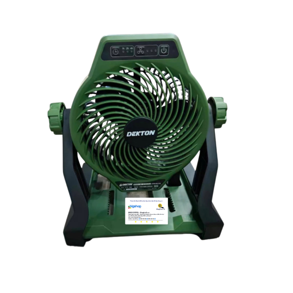 Quạt làm mát dùng pin 21V DEKTON M21-Q190XPRO (Thân máy)