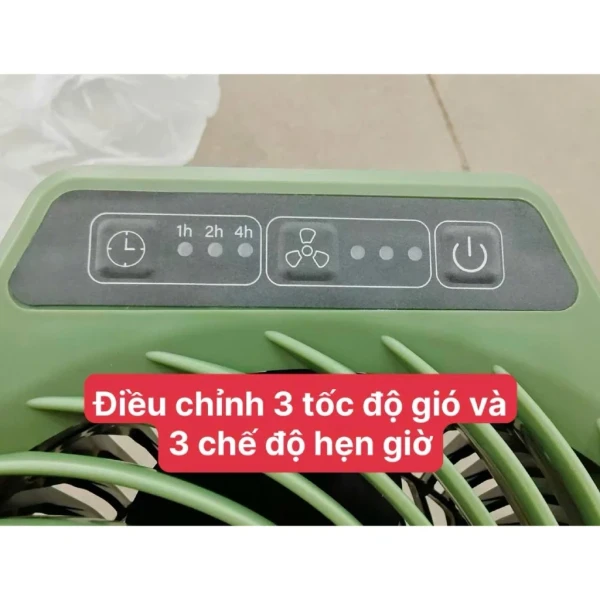 Quạt làm mát dùng pin 21V DEKTON M21-Q190XPRO (Thân máy)