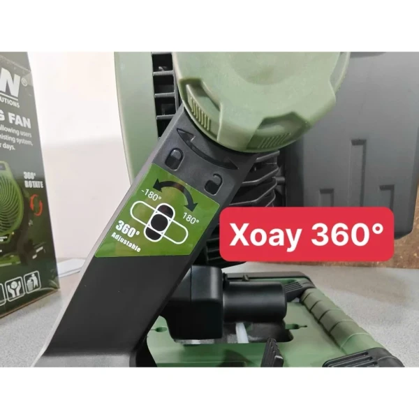 Quạt làm mát phun sương dùng pin 21V DEKTON M21-QPS190XPRO (Thân máy)