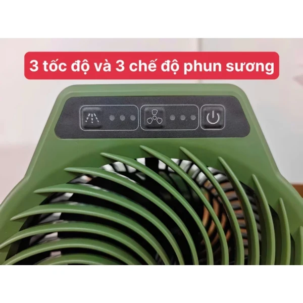 Quạt làm mát phun sương dùng pin 21V DEKTON M21-QPS190XPRO (Thân máy)