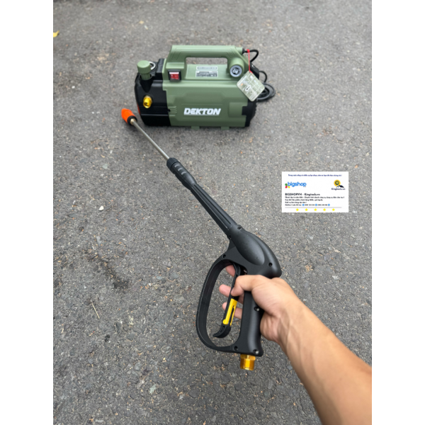 Máy xịt rửa xe mini DEKTON DK-RX3001XPLUS, CS 1350W