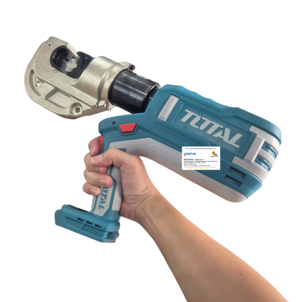 Máy ép cos thủy lực dùng pin Lithium 20V Total TCTLI2005