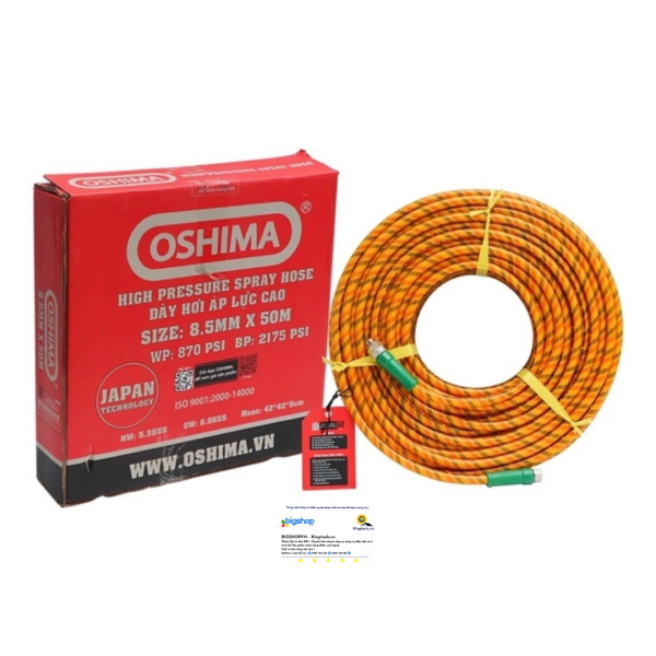 Dây phun áp lực OSHIMA No.1 8.5mmx50m
