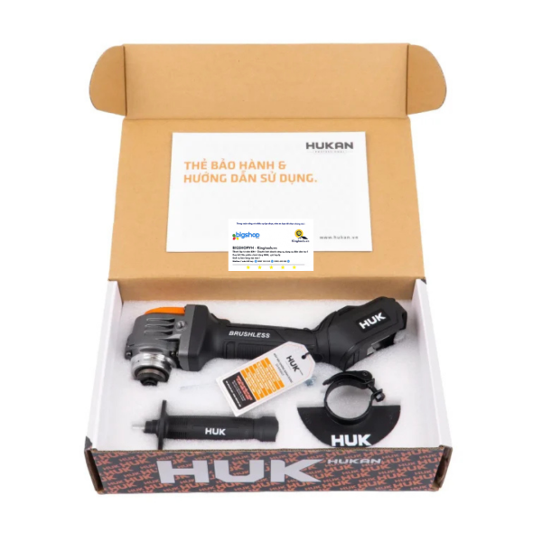 Máy mài pin 21V không bánh răng HUKAN G3-A103GLT (Thân máy)