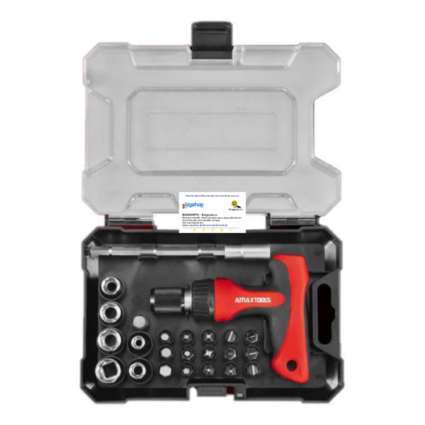 Bộ tua vít tự động 24 món AMAXTOOLS CBTV24