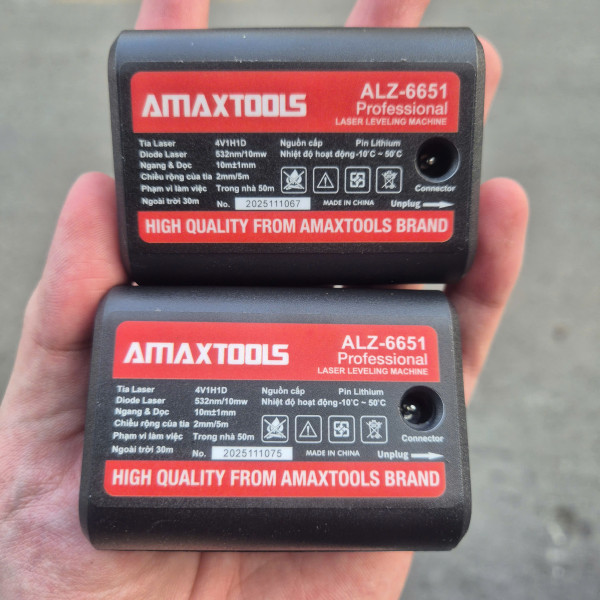 Máy cân bằng laser 5 tia xanh AMAXTOOLS ALZ-6651