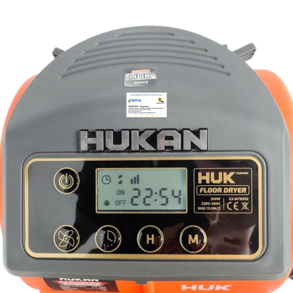 Máy sấy sàn điện HUKAN G3-MTN353 (GEN 3)