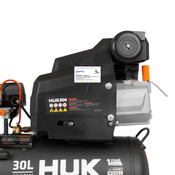 Máy nén khí có dầu 30L HUKAN G3-NCD30L (GEN 3, CS 2200W)