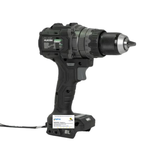 Máy khoan pin 21V, 3 chức năng HUKAN G3-F165AT (GEN 3, 165Nm) - Thân máy