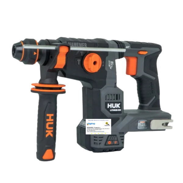 Máy khoan đục dùng pin 21V HUKAN G3-HUK24 (GEN 3, 3 chức năng) - Thân máy