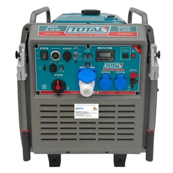 Tổ máy phát điện xăng biến tần 8.5kW TOTAL TP585006