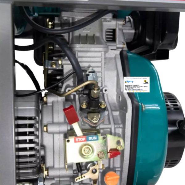 Máy phát điện dùng dầu diesel kiêm máy hàn 4.6kW/180A TOTAL TP446001