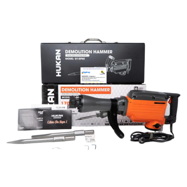 Máy đục bê tông HUKAN G1-DP65 (GEN 1, CS 1700W)