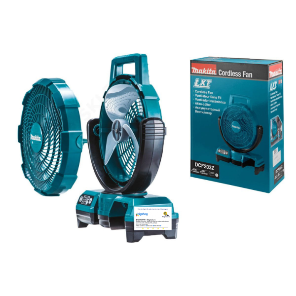 Quạt dùng pin và điện Makita DCF203Z (18V) - Chưa bao gồm pin, sạc