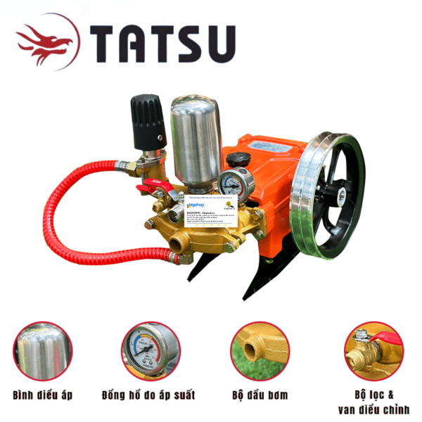 Đầu phun áp lực 1.0HP TATSU TS122J (TS22J)