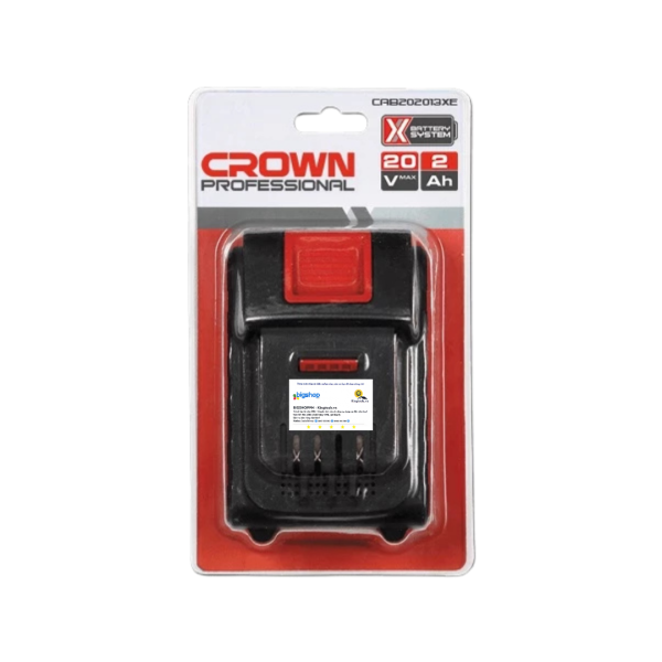 Pin Lithium 20V/2.0Ah Crown CAB202013