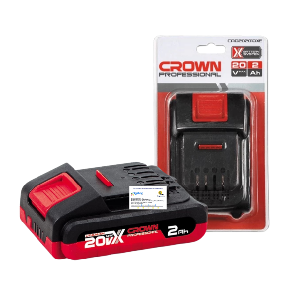 Pin Lithium 20V/2.0Ah Crown CAB202013