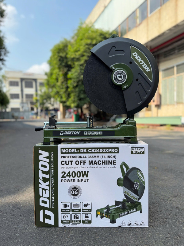 Máy cắt sắt Dekton DK-CS2400XPRO (CS 2400W, lưỡi 355mm)