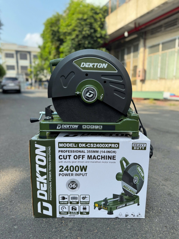 Máy cắt sắt Dekton DK-CS2400XPRO (CS 2400W, lưỡi 355mm)