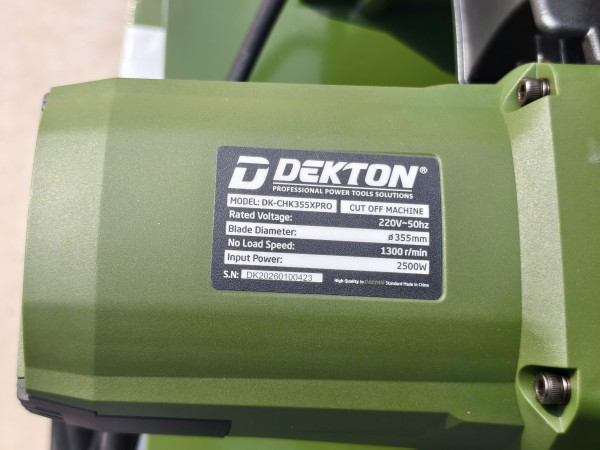 Máy cắt hợp kim tua chậm DEKTON DK-CHK355XPRO (CS 2500W)