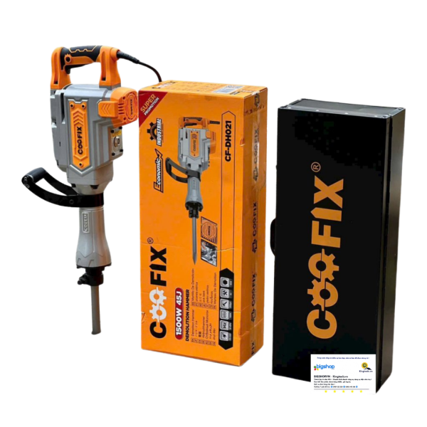 Máy đục bê tông COOFIX CF-DH021 (CS 1500W, mũi 30mm)