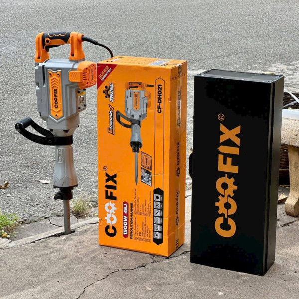 Máy đục bê tông COOFIX CF-DH021 (CS 1500W, mũi 30mm)