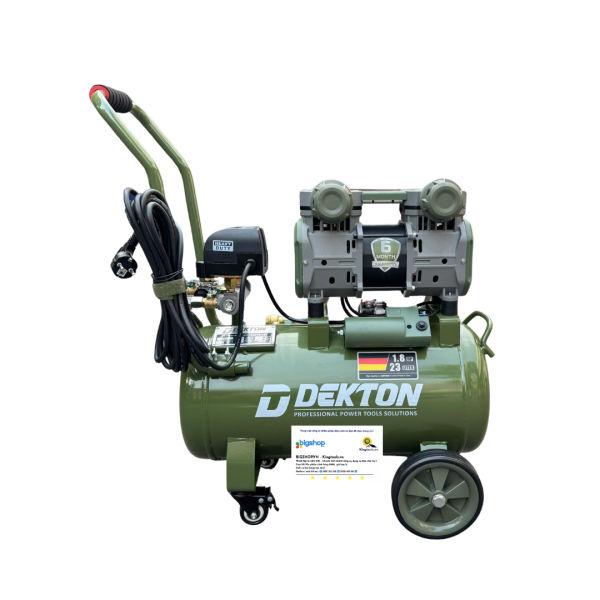 Máy nén khí không dầu 23L DEKTON DK-AC3925XPLUS (CS 1350W)