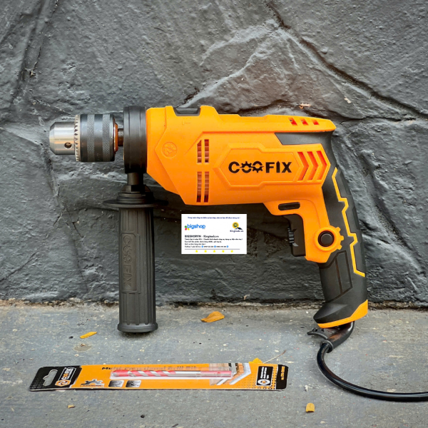 Máy khoan điện Coofix CF-ID008 (CS 650W, đầu kẹp 13mm)