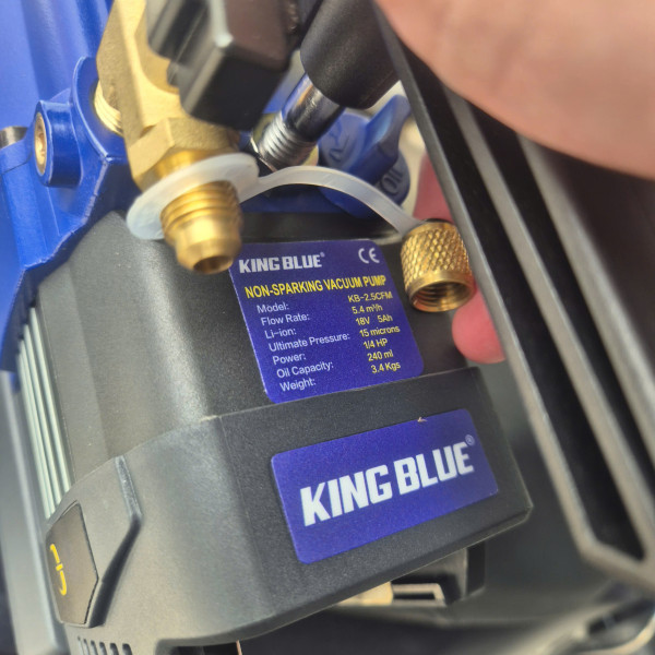 Máy hút chân không dùng pin Kingblue KB-2.5CFM 18V