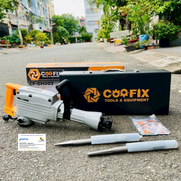 Máy đục bê tông Coofix CF-DH003 (CS 1500W, mũi đục 30mm)
