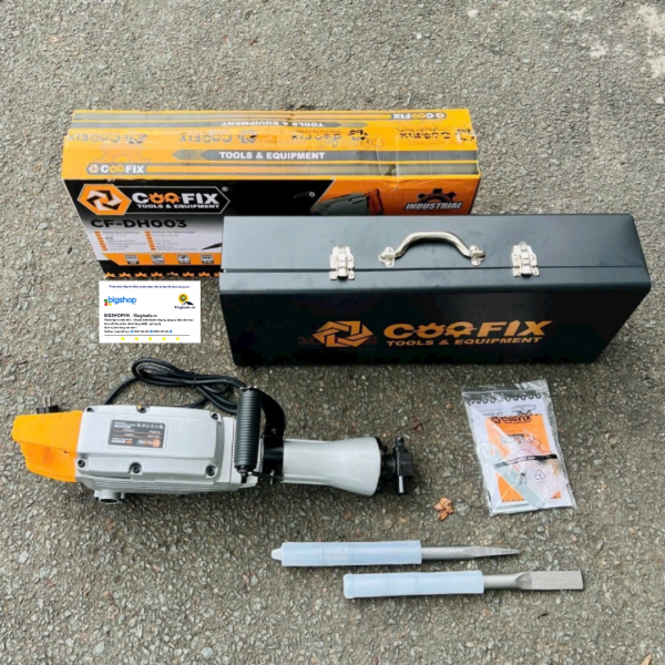 Máy đục bê tông Coofix CF-DH003 (CS 1500W, mũi đục 30mm)