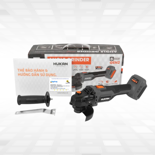 Máy mài pin 5 tốc độ HUKAN G2-MCP100F (GEN 2, đĩa 100mm) - Thân máy