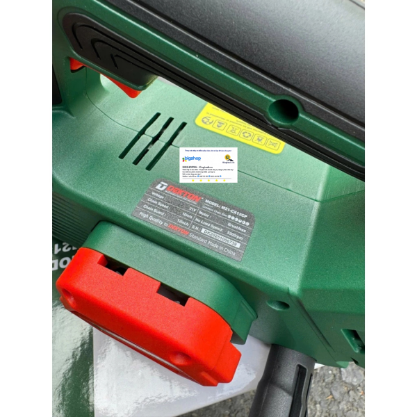 Máy cưa xích dùng pin 21V Dekton M21-CX12CP (12 inch, Chưa bao gồm pin, sạc)