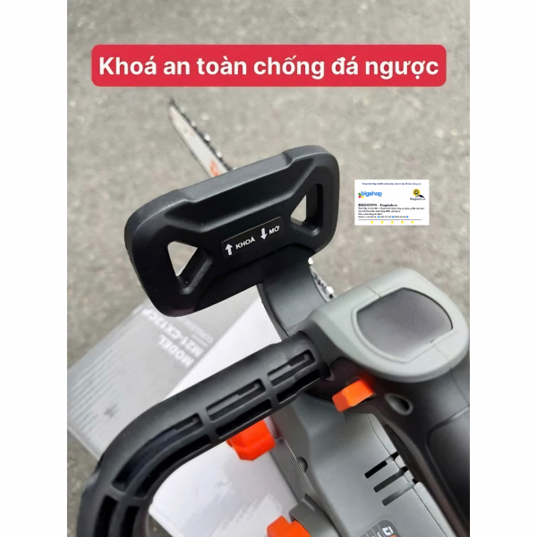 Máy cưa xích dùng pin 21V Dekton M21-CX12CP (12 inch, Chưa bao gồm pin, sạc)