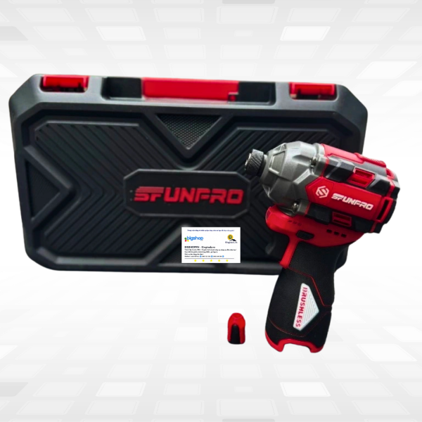 Máy siết vít dùng pin 16V SFUNPRO S16 M150A (150Nm) - 2 pin 2.0Ah và 1 sạc